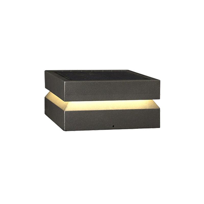 Lux Square Post Light