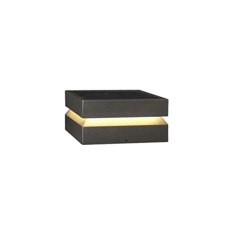 Lux Square Post Light