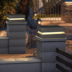 Lux Square Post Light