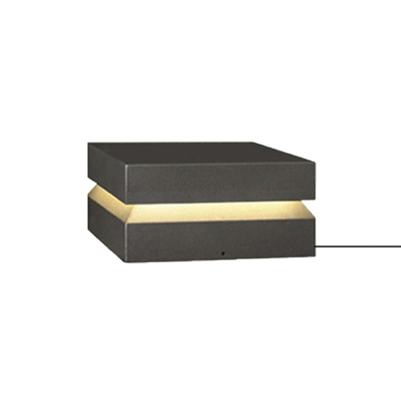 Lux Square Post Light