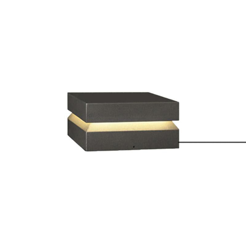 Lux Square Post Light
