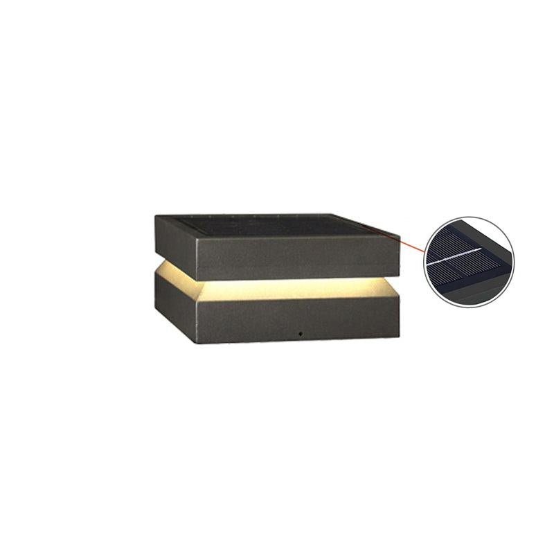 Lux Square Post Light
