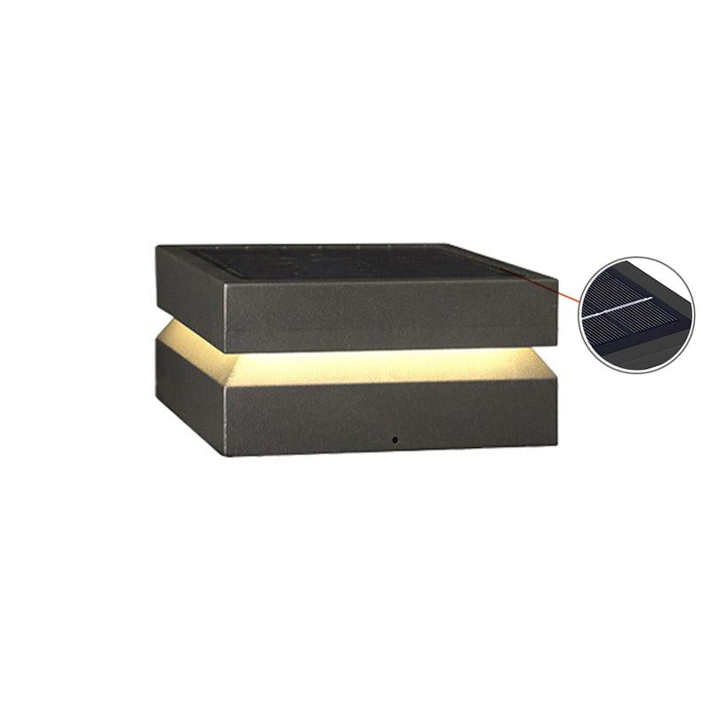 Lux Square Post Light