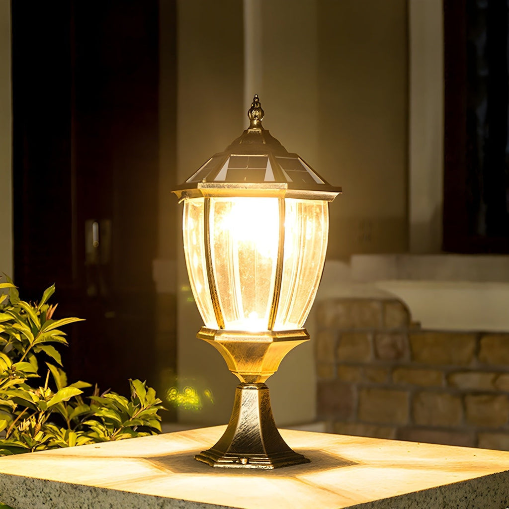 Soren Solar Sculptural Lantern