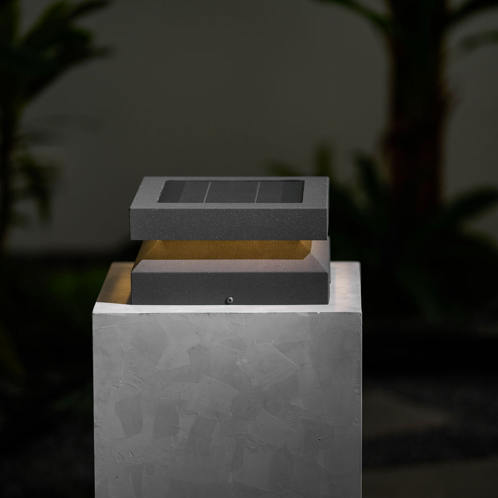 Lux Square Post Light