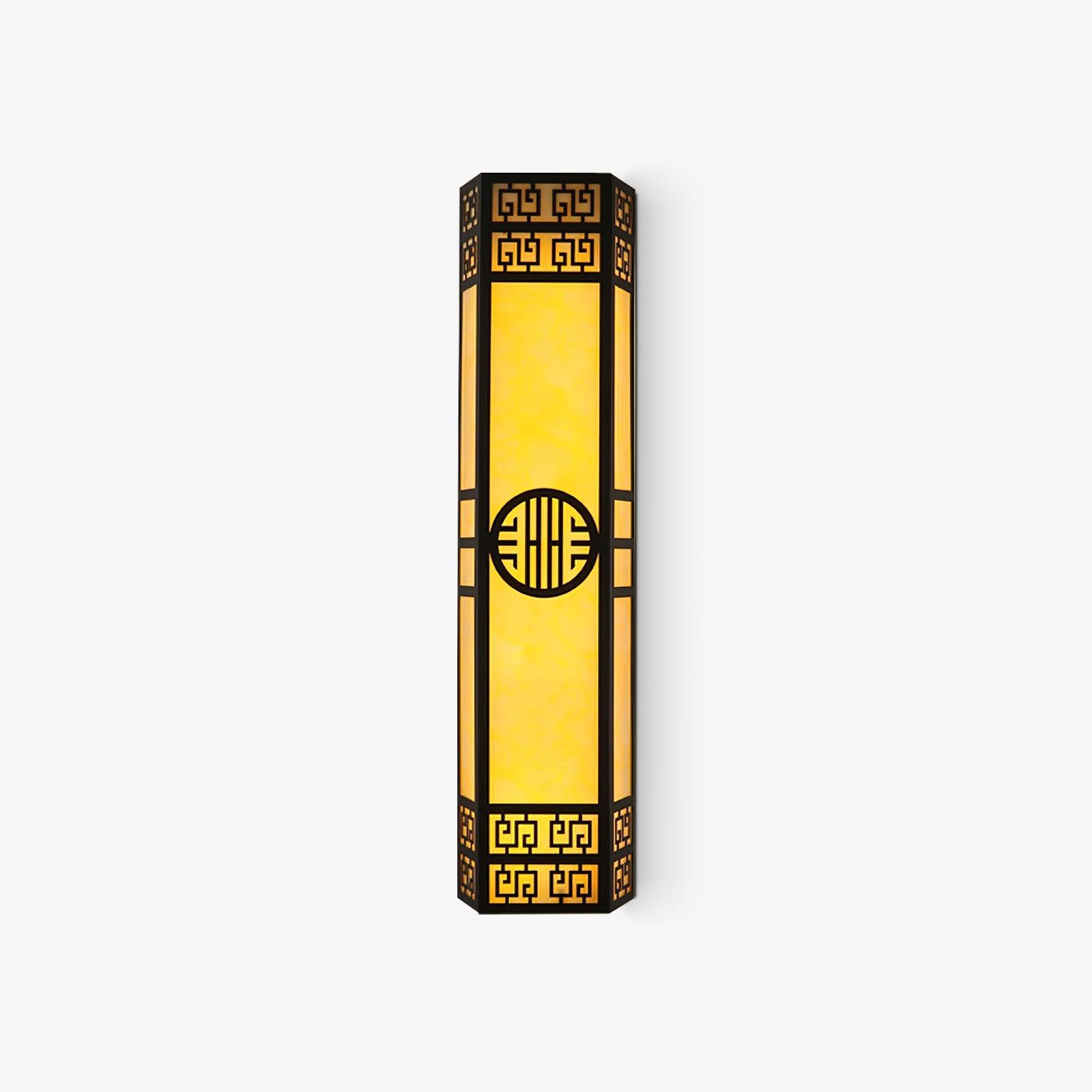 Alabaster Stripe Linear Sconce