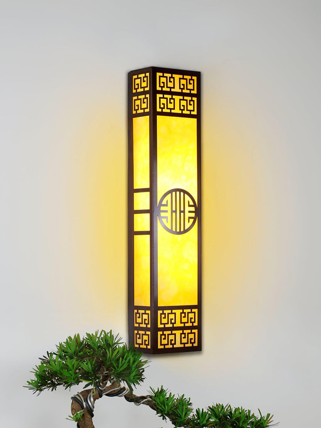 Alabaster Stripe Linear Sconce