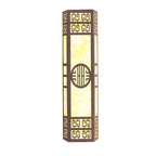 Alabaster Stripe Linear Sconce