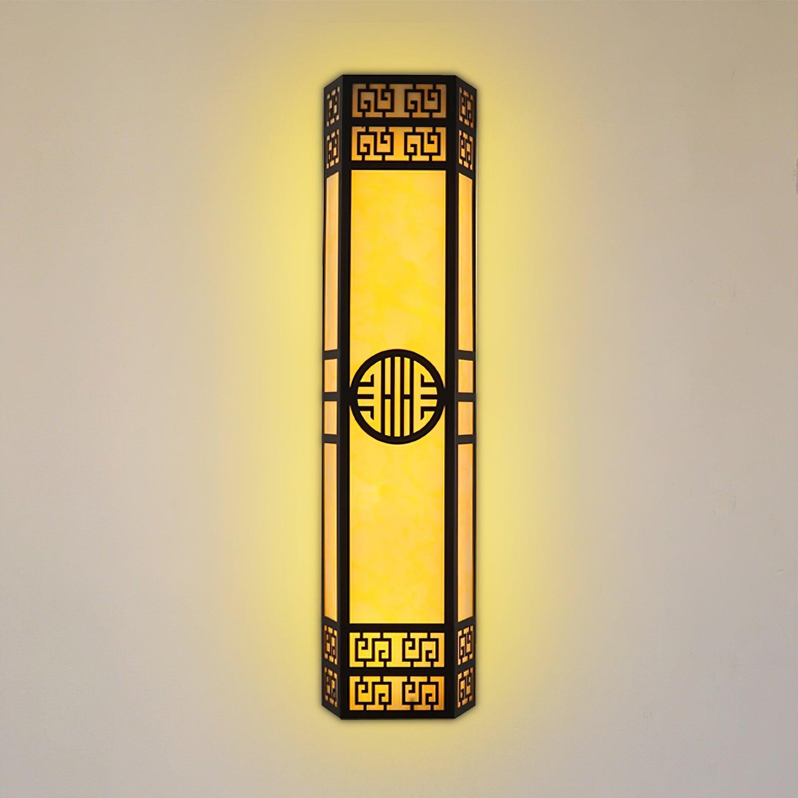 Alabaster Stripe Linear Sconce