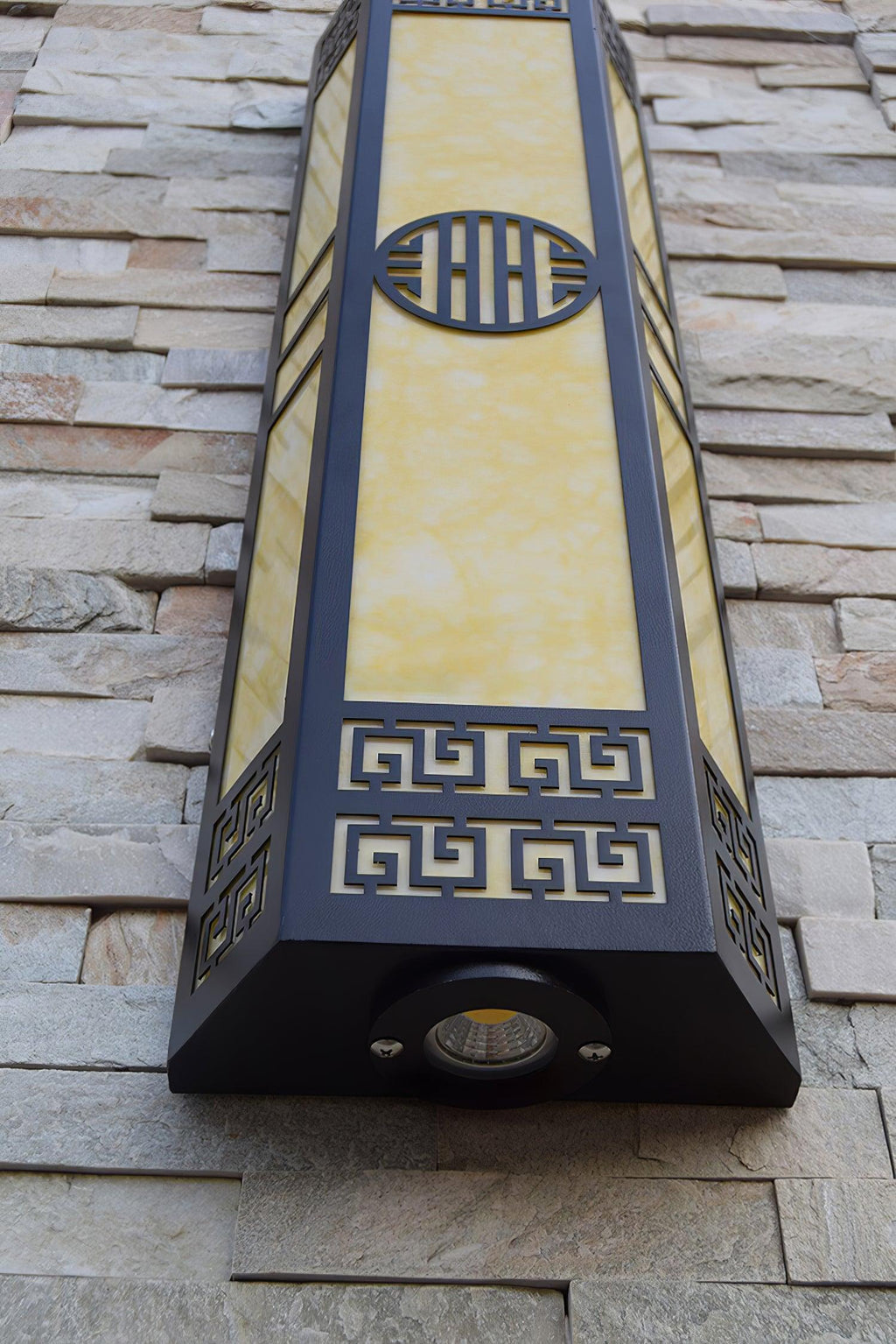 Alabaster Stripe Linear Sconce