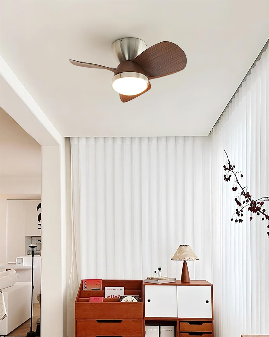 Talaya Curved Blade Luxe Ceiling Light