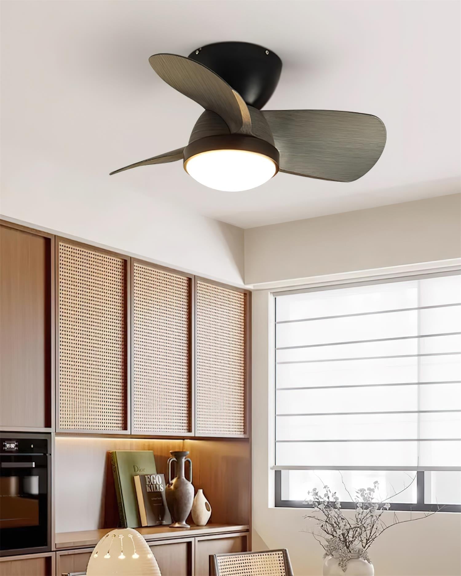 Talaya Curved Blade Luxe Ceiling Light