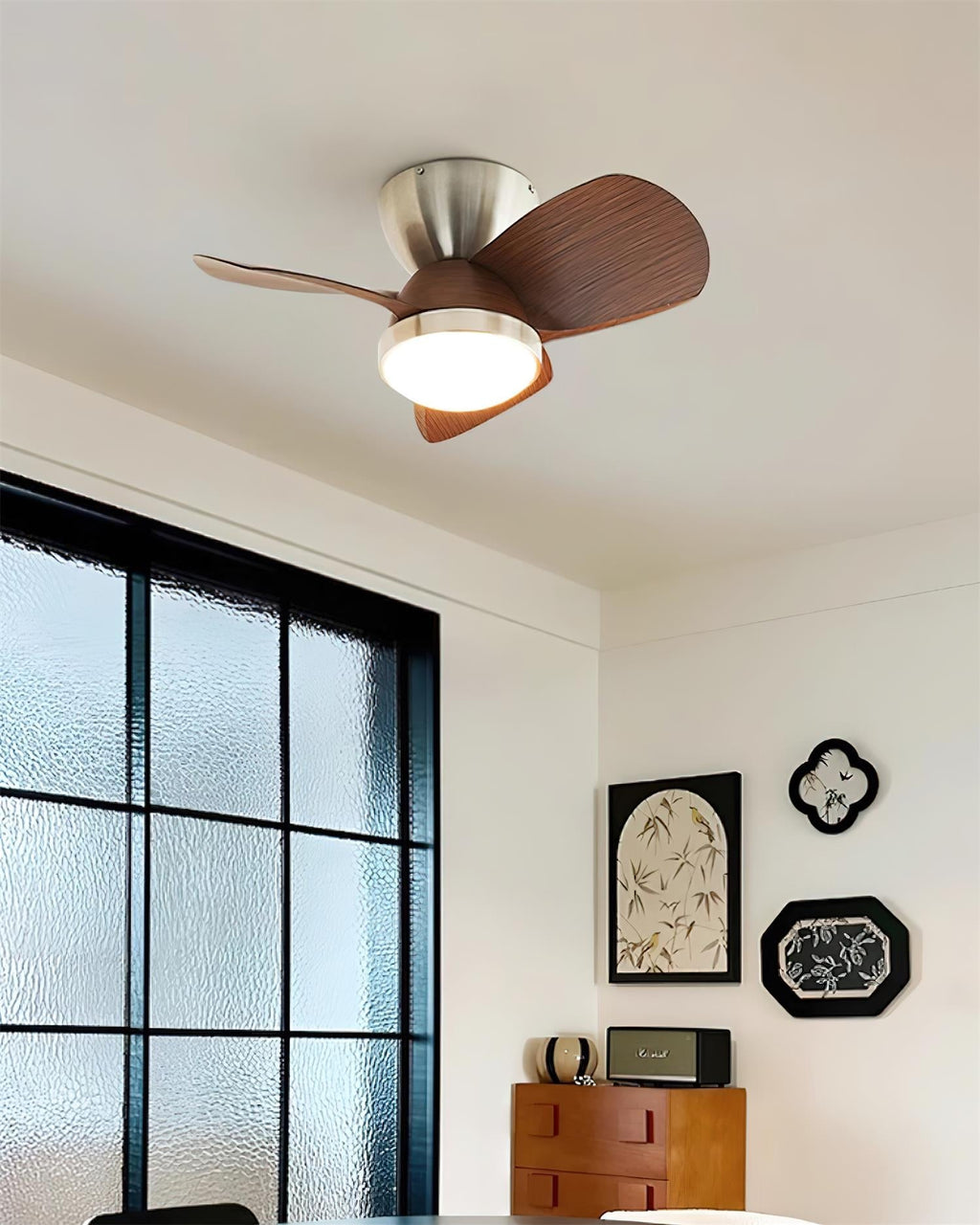 Talaya Curved Blade Luxe Ceiling Light