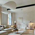 Tense Tyvek Disc Ceiling Light