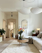 Tense Tyvek Disc Ceiling Light
