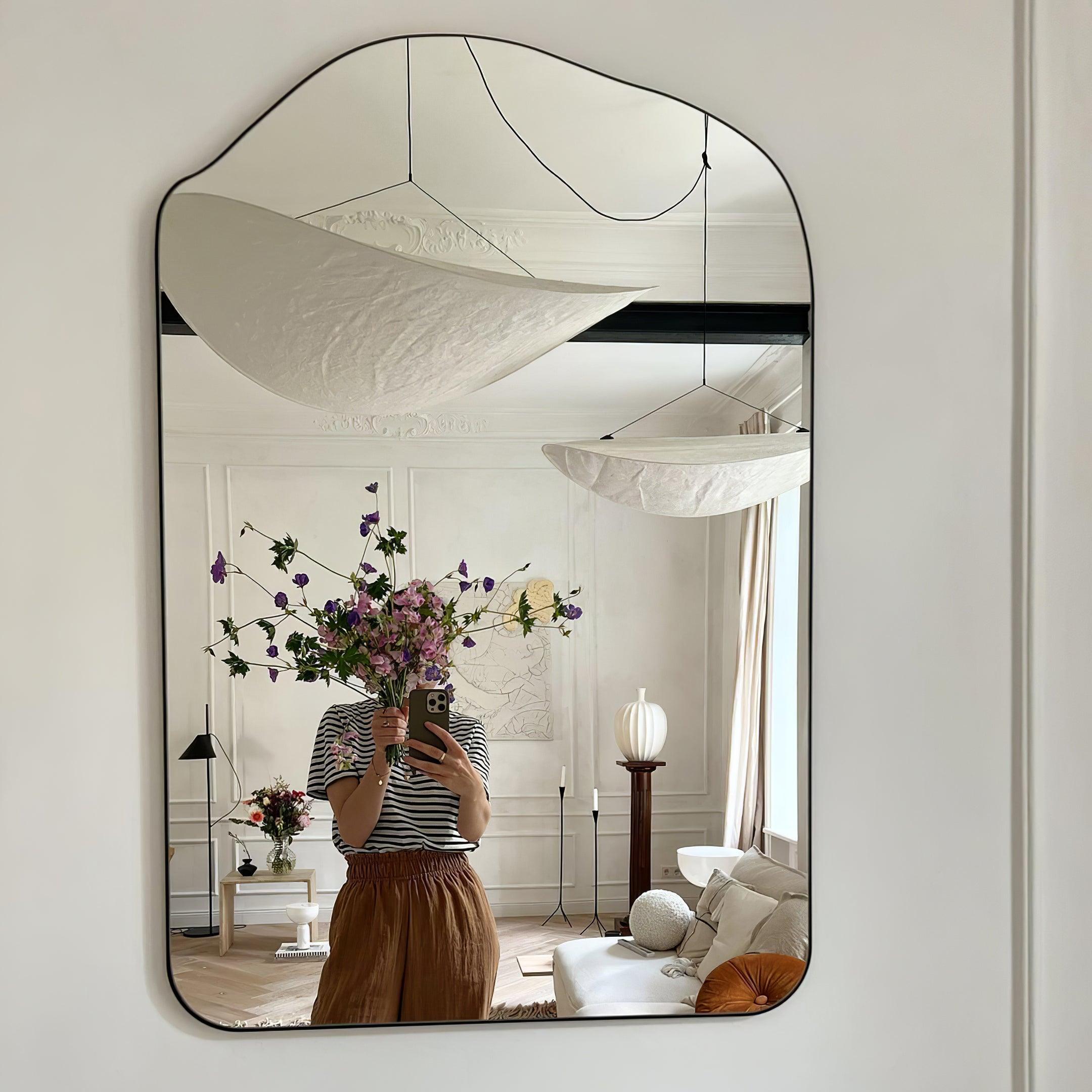 Tense Tyvek Disc Ceiling Light