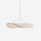 Tense Tyvek Disc Ceiling Light