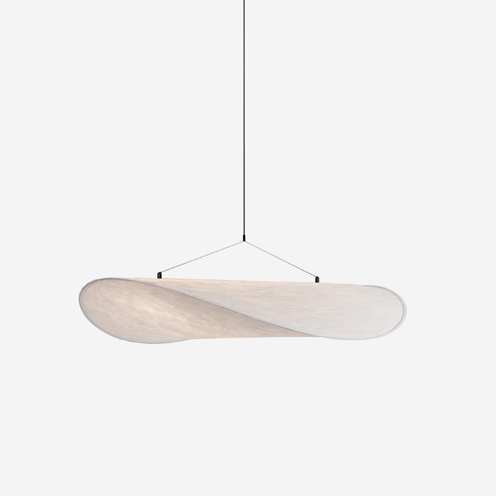 Tense Tyvek Disc Ceiling Light