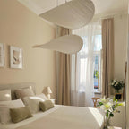 Tense Tyvek Disc Ceiling Light