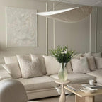 Tense Tyvek Disc Ceiling Light