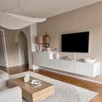 Tense Tyvek Disc Ceiling Light