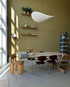 Tense Tyvek Disc Ceiling Light