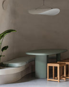 Tense Tyvek Disc Ceiling Light