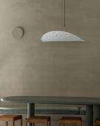 Tense Tyvek Disc Ceiling Light