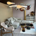 Tense Tyvek Disc Ceiling Light