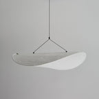 Tense Tyvek Disc Ceiling Light
