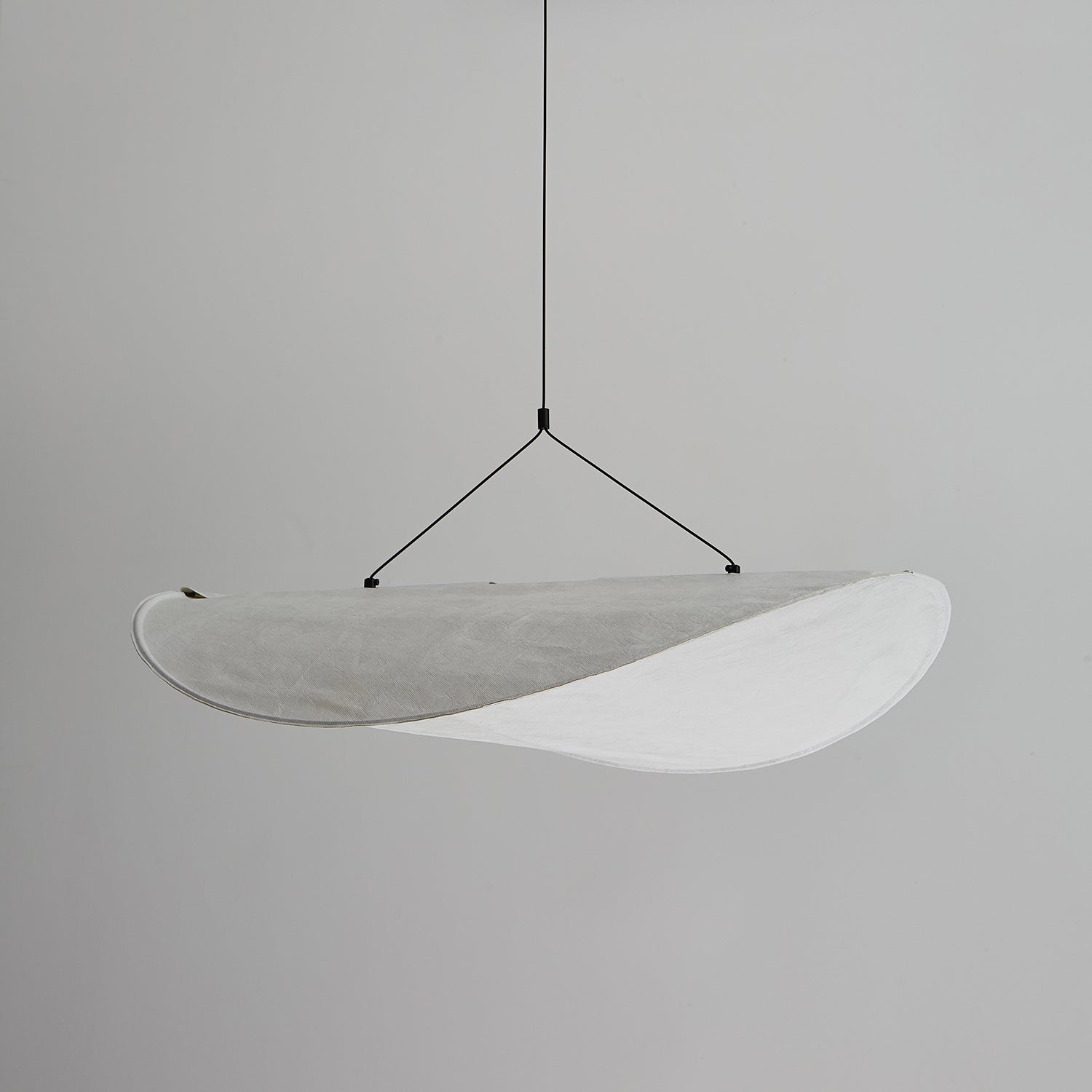 Tense Tyvek Disc Ceiling Light