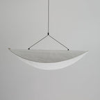 Tense Tyvek Disc Ceiling Light
