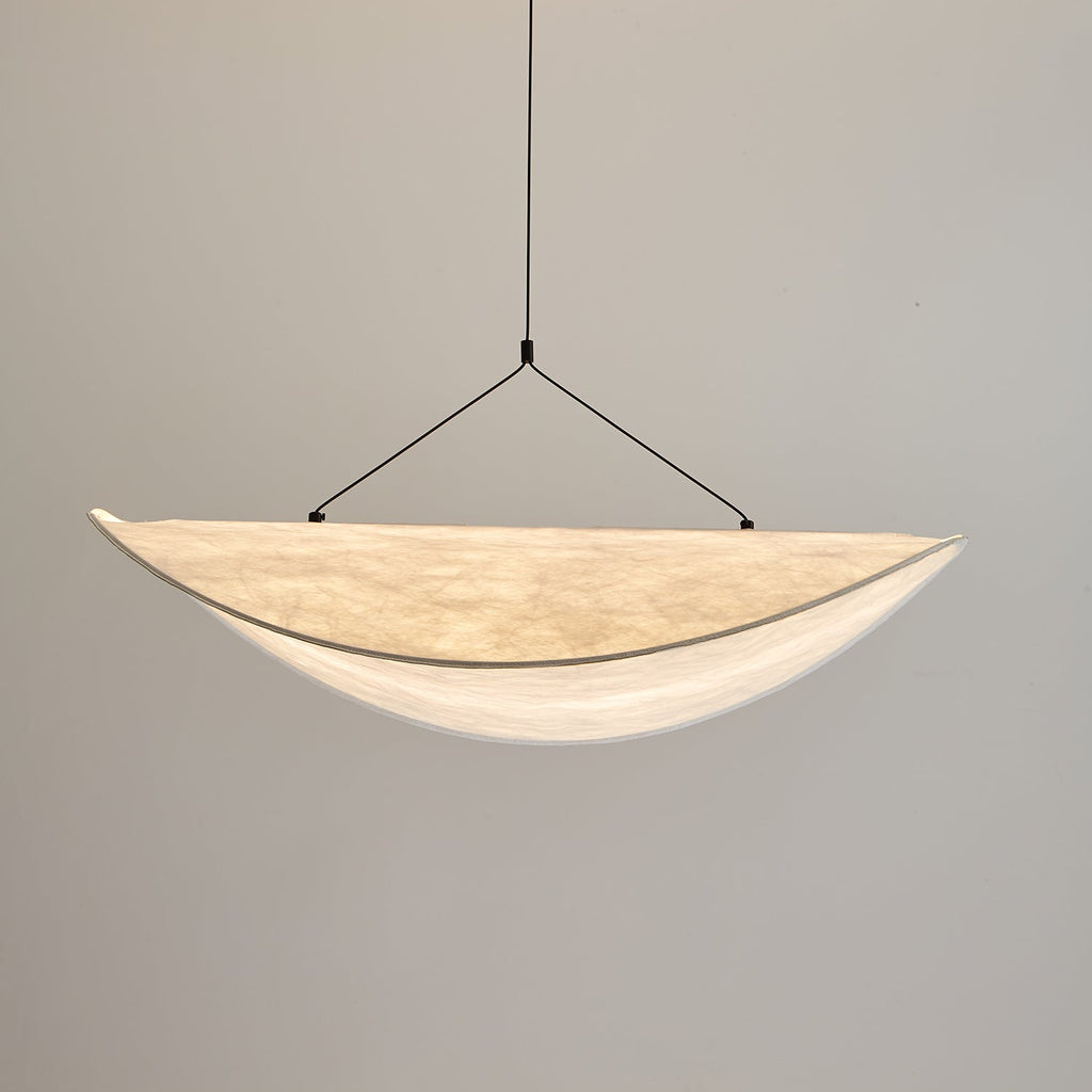 Tense Tyvek Disc Ceiling Light
