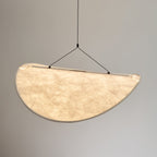 Tense Tyvek Disc Ceiling Light