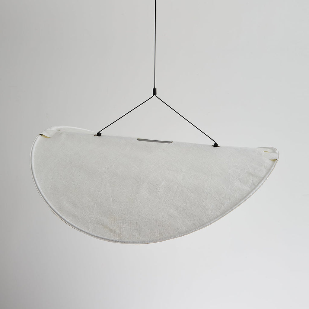Tense Tyvek Disc Ceiling Light