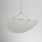 Tense Tyvek Disc Ceiling Light