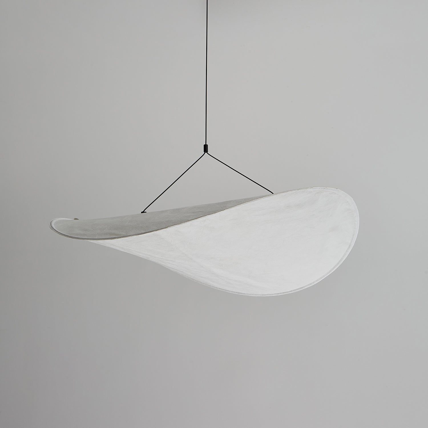 Tense Tyvek Disc Ceiling Light