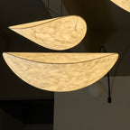 Tense Tyvek Disc Ceiling Light