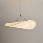 Tense Tyvek Disc Ceiling Light