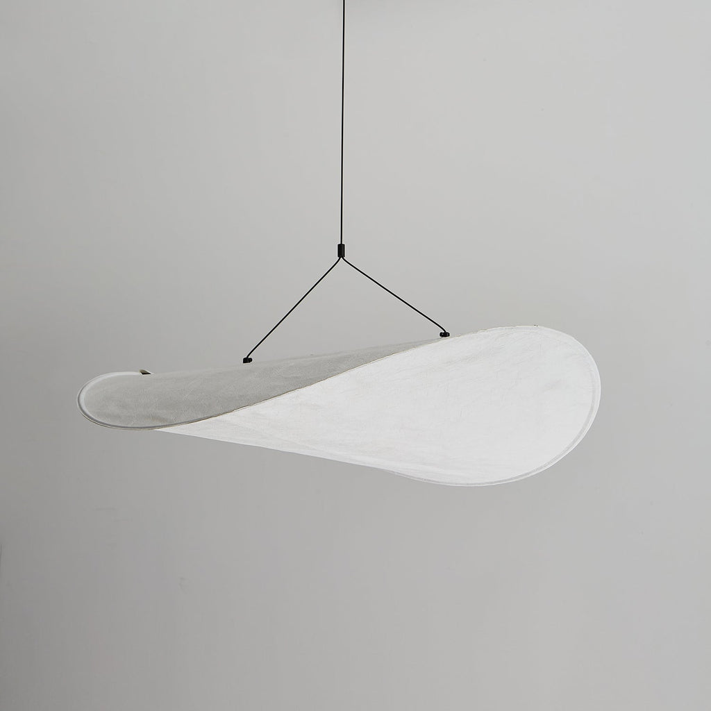 Tense Tyvek Disc Ceiling Light