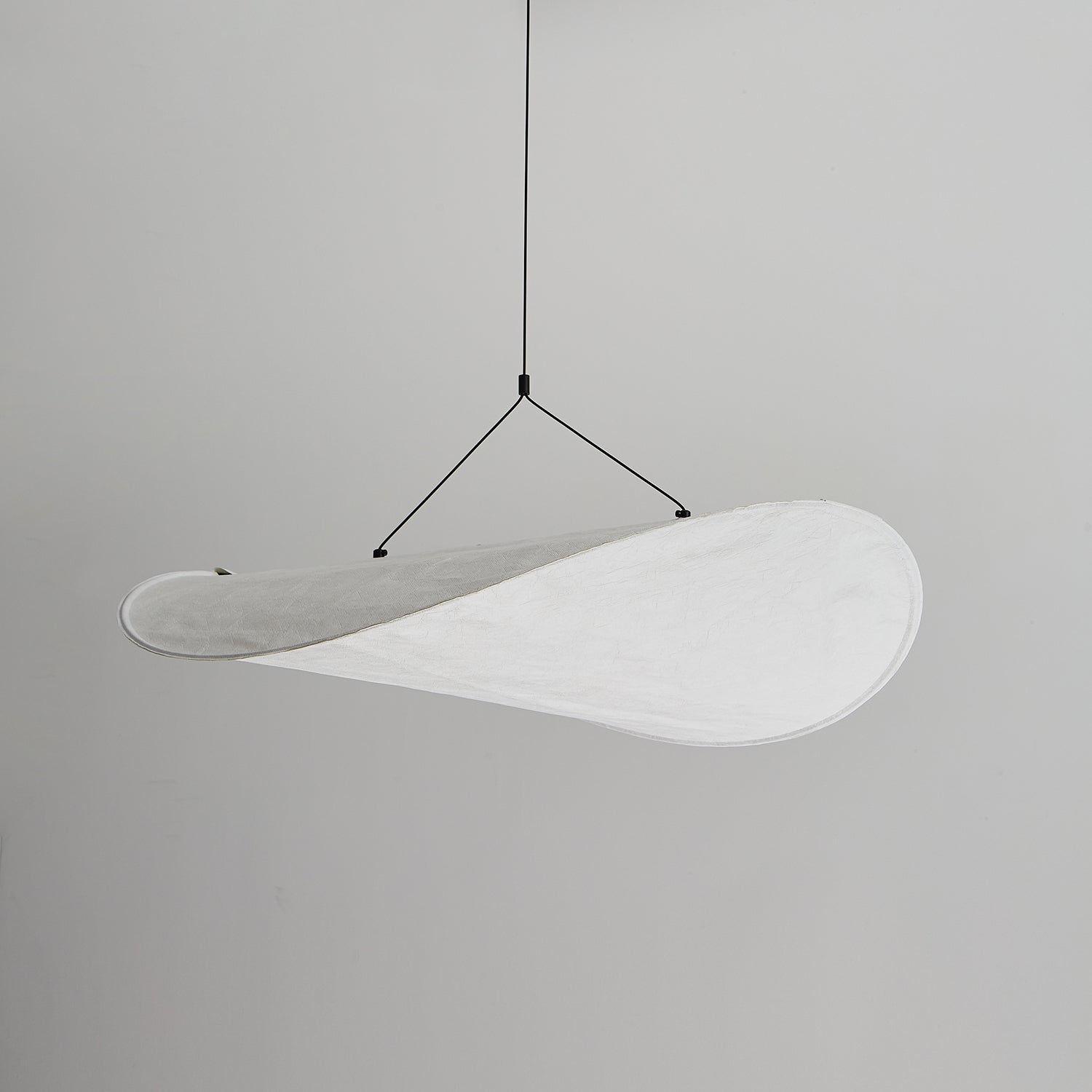 Tense Tyvek Disc Ceiling Light