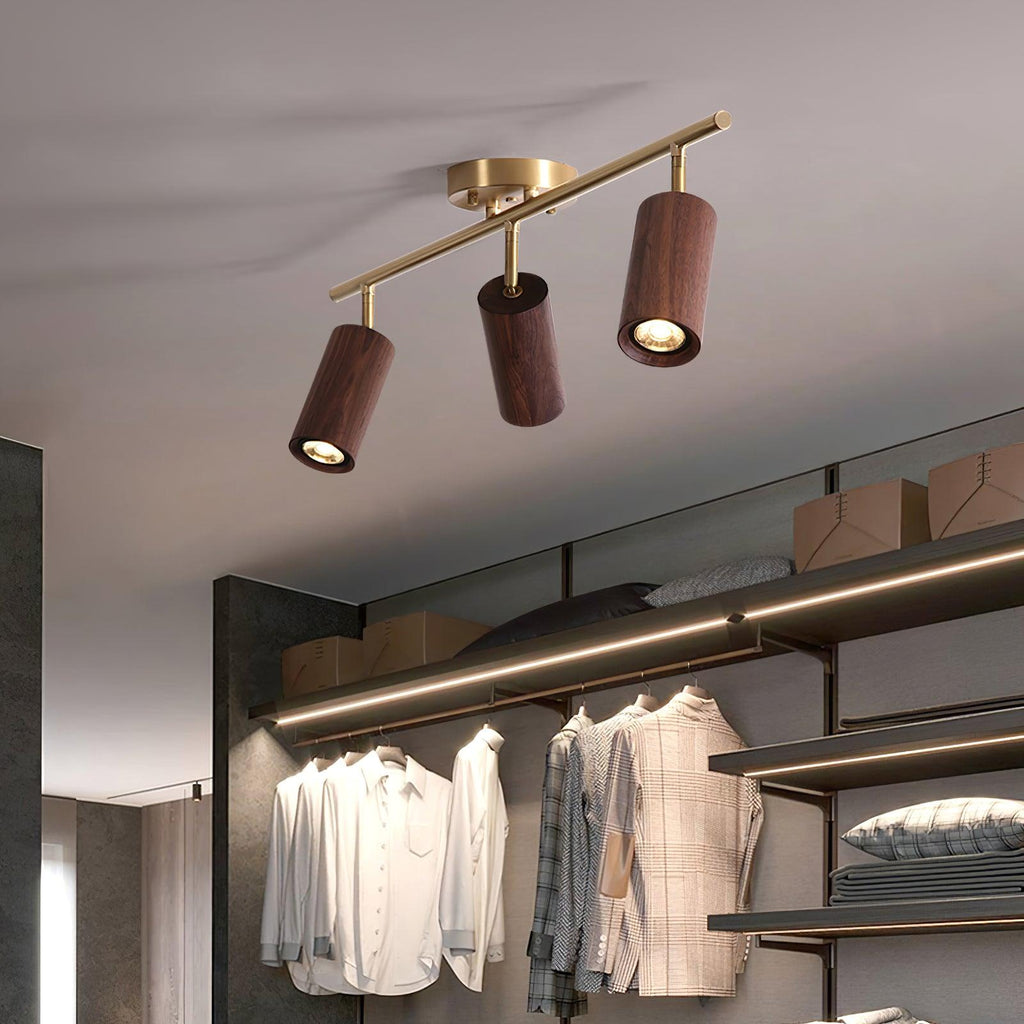 Thio Wooden Track Light