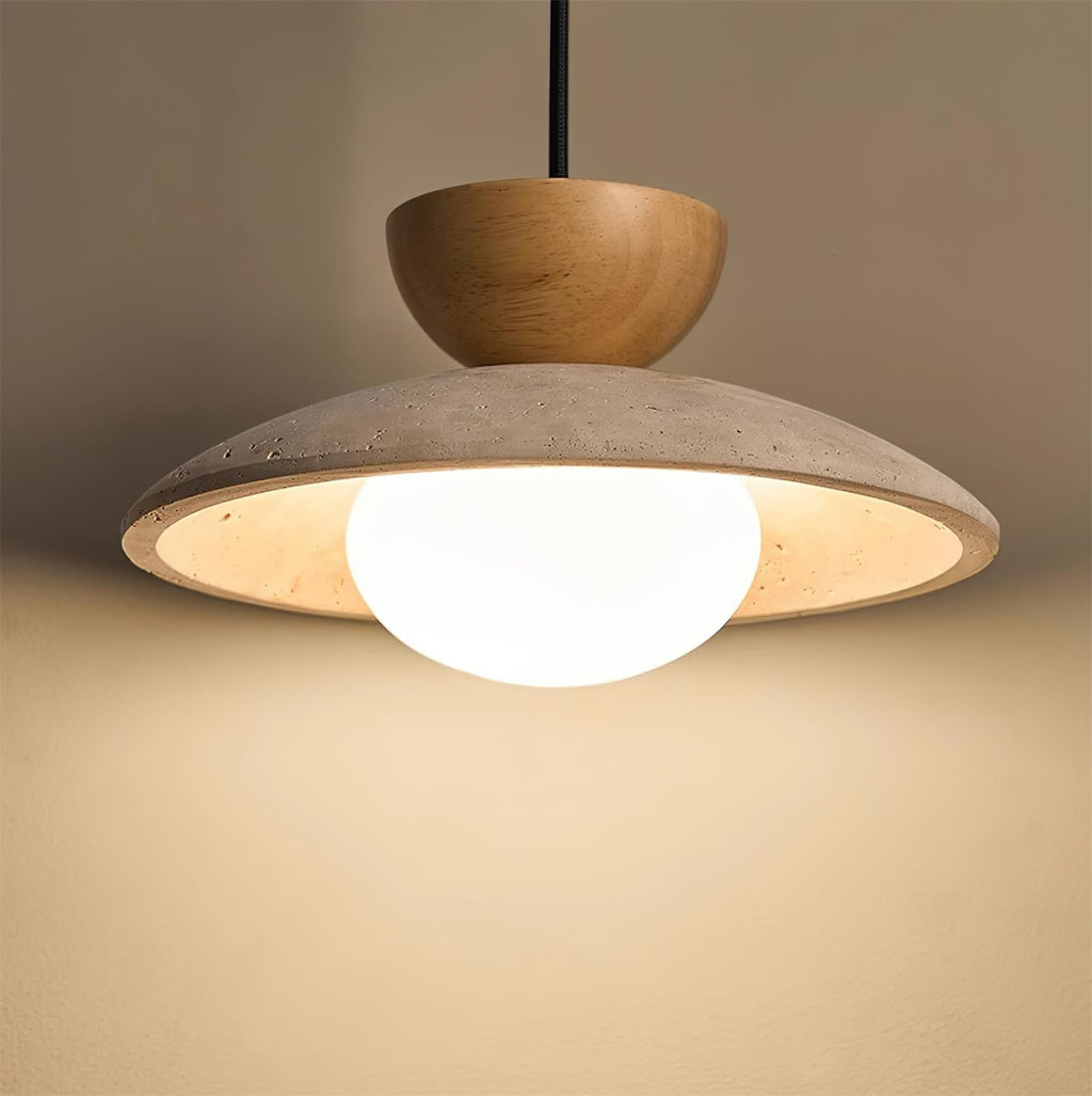 Tia Travertine Pendant Light