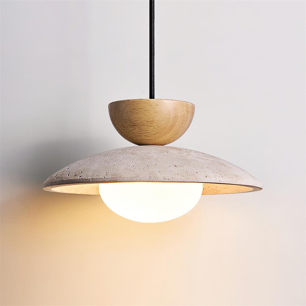 Tia Travertine Pendant Light
