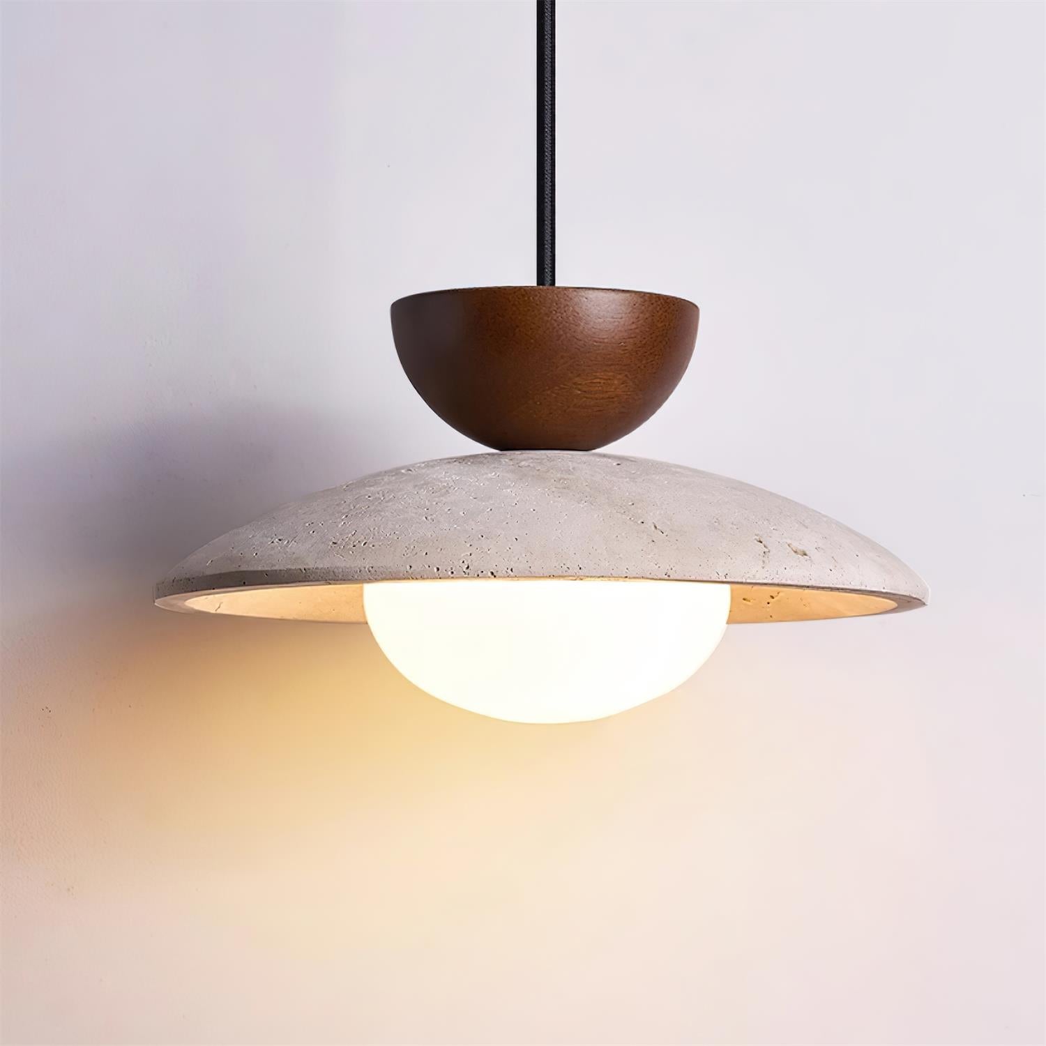 Tia Travertine Pendant Light