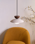 Tia Travertine Pendant Light
