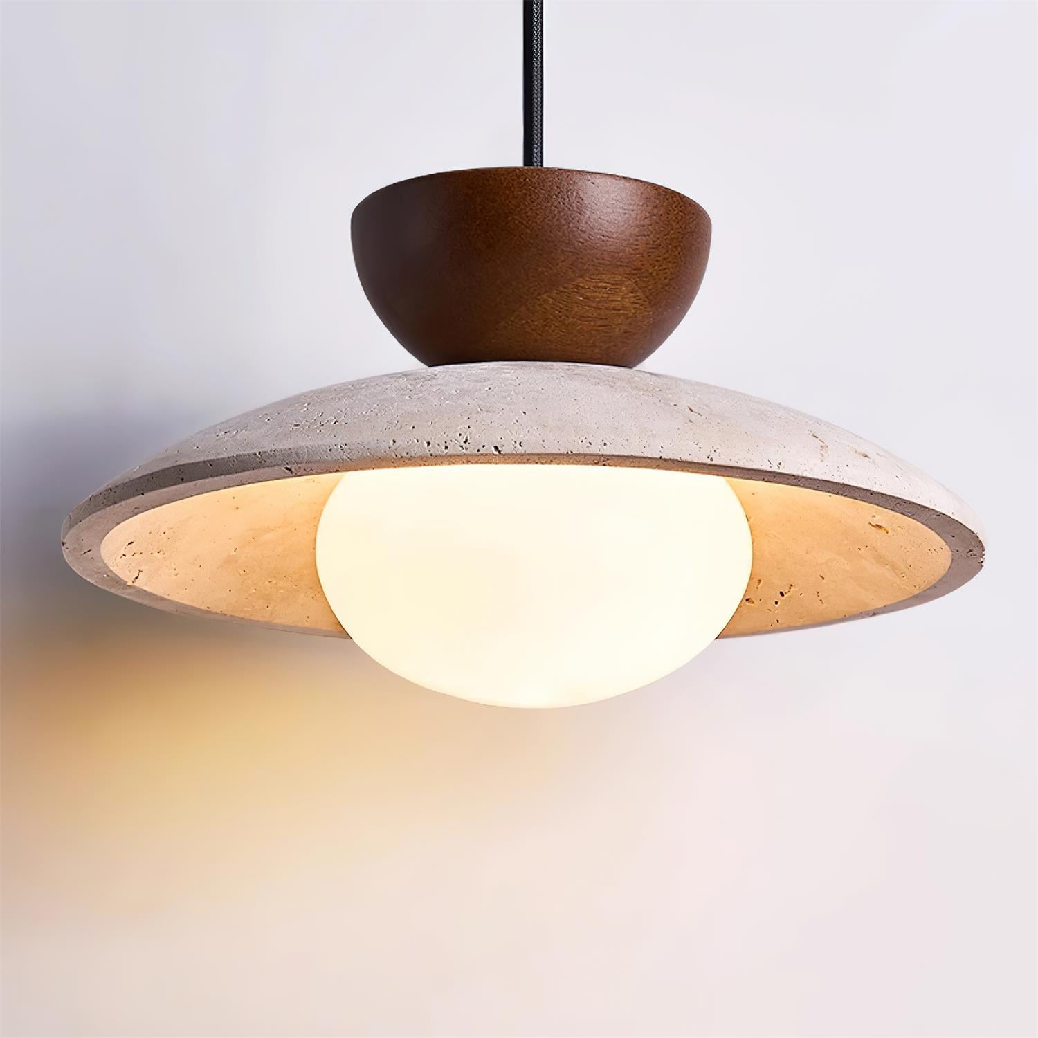 Tia Travertine Pendant Light
