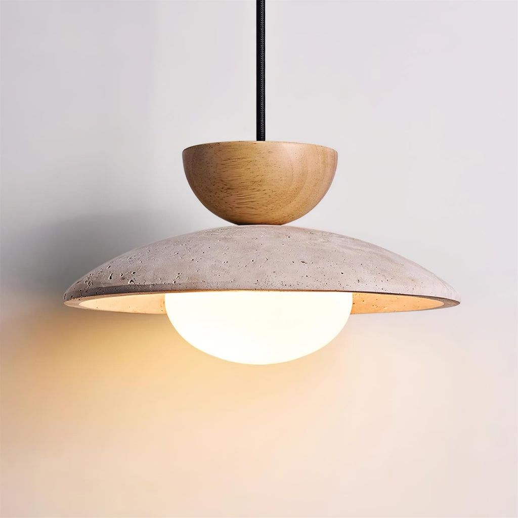 Tia Travertine Pendant Light