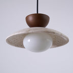 Tia Travertine Pendant Light