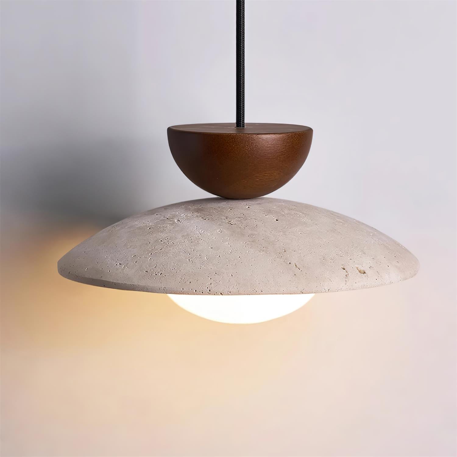 Tia Travertine Pendant Light